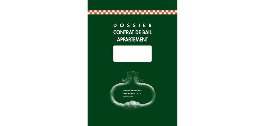 Contrats de bail appartement (3ex) - état des lieux (2 ex) - Instructions - texte FR