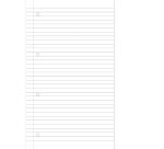 Cahier reliure intégrale A4+ 160 pages détachables perforées 4 trous ligné + marge pleine à droite - Bleu