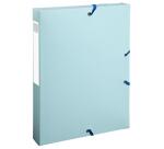 Exacompta, Archivbox A4, Rückenbreite 40mm, Recycling-PP, BeeBlue - Farben sortiert