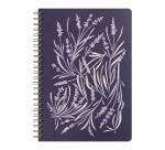 Jardin des Sens, Carnet reliure intégrale A5 14,8x21cm, 148 pages, ligné, ass.