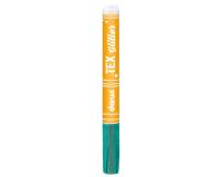 DARWI Marqueur Peinture Textile Pailletée Pointe Conique Fine 2mm - Turquoise