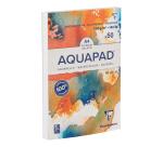 Watercolor paper block AQUAPAD, 300 g/m2, A4
