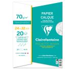 Papier calque, 240 x 320 mm, 70 g/m2