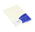 25 chevalets 35x100mm Vergé 210g