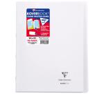 Koverbook Stapled Polypro Notebook 5x5, Margin 240x320 - Colourless