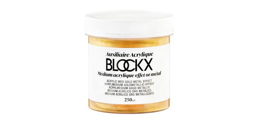 Médium acryl effet or métal - 250ml