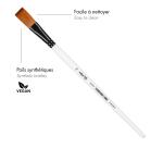 Darwi For You Long Flat Brush 14 mm T 14 - White
