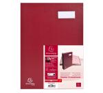 Signature book expanding spine Direction 18 compartments - A4 - Burgundy