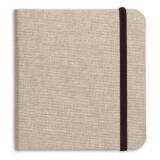 Goldline Voyage carnet toilé 32F 15x15cm 180g - Naturel