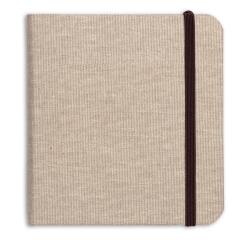 Goldline Voyage carnet toilé 32F 15x15cm 180g - Naturel