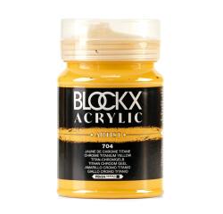 Feine Acrylfarbe 500ml, Acrylic Artist - Titanchromgelb