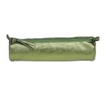 CUIRISÉ - Trousse ronde Ø5,5x22 cm - Vert