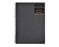 Goldline carnet spiralé 64F A3 140g F - Noir