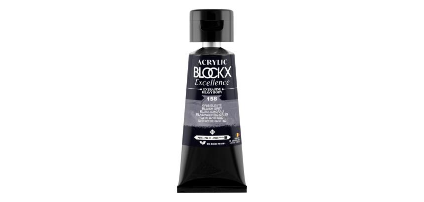 Peinture acrylique extra-fine fine tube 75ml - Gris bleuté