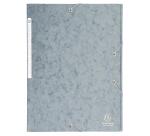 Chemise à élastiques Maxi capacity carte lustrée 425gm2 - A4 - Gris