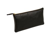 Flying Spirit trousse en cuir Plate 22x11cm - Noir