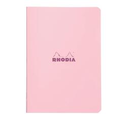Cahier piqué Rhodia Couleurs Rose 14,8x21 cm - Rose