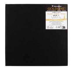 Goldline carnet rembordé rigide 50F 20x20cm 140g - Blanc