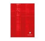 Cahier broché rembordé rigide, A4, quadrillé