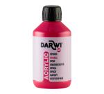 DARWI Acrylfarbe opak, Flasche 250ml, Zinnoberrot - Zinnober