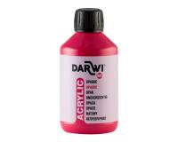 DARWI Acrylfarbe opak, Flasche 250ml, Zinnoberrot - Zinnober