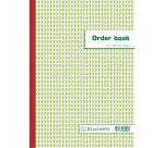 Orderbook ligné 29,7x21cm 50 feuillets triple autocopiant
