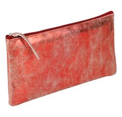 RUBY DAIM Etui plat 22x11 cm - Glanzend Rood