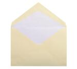 25 enveloppes 162x229mm Vergé de France doublées gommées