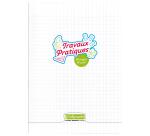 Clairefontaine Polypro Stapled Laboratory Workbook, Seyes/Plain, Ligne 8000, A4, 48 Sheets, 90g - Colourless