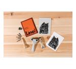 Coffret de linogravure.
