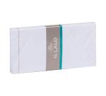 20 enveloppes DL (110x220mm) Vélin doublées gommées - extra blanc