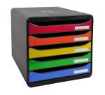 Module de classement Big Box Plus 5 tiroirs Iderama