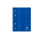 Cahier reliure intégrale A5+ 160 pages détachables perforé 6 trous uni Couleur aléatoire - Assortis