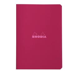 Cahier piqué Rhodia Couleurs Prune 14,8x21 cm - Prune