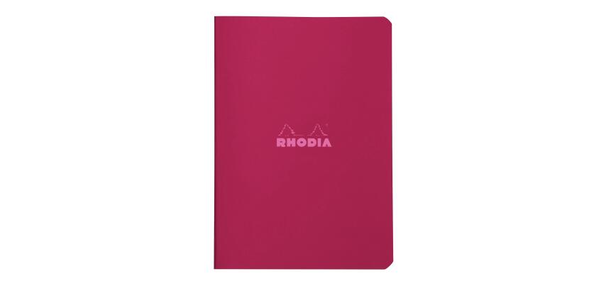 Cahier piqué Rhodia Couleurs Prune 14,8x21 cm - Prune