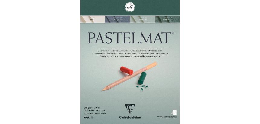 Pastelmat® blok n°5 12 blad 360g 24x30cm
