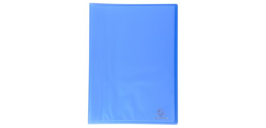 Sichtmappe A4 aus mittelstarkem PP, 40 Hüllen, Serie Chromaline