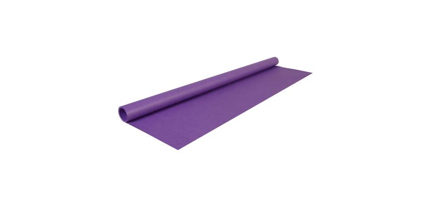 Rol gekleurd kraftpapier 3x0,70m - Paars|