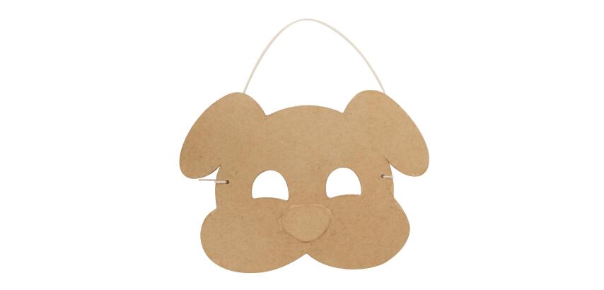 Masque enfant chien - Kraft