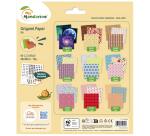 Origami Paper Zoo, 20 x 20 cm, 60F, 70g - Multicolore