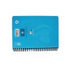 Carnet reliure intégrale EUROPA GLOSSY A5 180 pages détachables micro-perforées ligné + marge