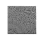 Cernit plaque de texture Stars - Gris