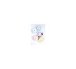 Papier affiche 90g, 5x0,35m en carton prés. de 20 rlx ass. Pastel - Assortiment pastel