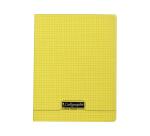 Cahier piqué 8000 POLYPRO 17x22 cm 192 pages petits carreaux 90 g - Assortis