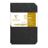 Set de 2 carnets piqués Age Bag 9x14 96 pages ligné - Noir