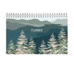 La Vie en Vosges, Planner, Block mit kopfseitiger Spiralbindung 22x14 cm, 53 bedruckte Blätter