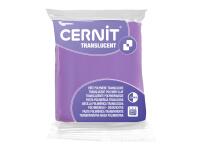 CERNIT - A Bar of Translucent Polymer Clay - Baking Modelling Clay - Purple Colour - 56 g Block - CE0920056900C - Purple