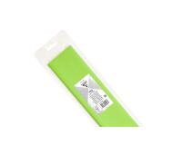 PAPIER CRÉPON, Sachet de 1 feuille pliée 75% au format 2,50x0,50m - Vert pomme