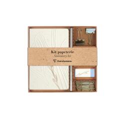 <p>Tulip paper, Papierkit met een notitieboekje 11x17 cm 64 gelijnde pagina's, een potlood, 2 dubbele clips, 10 paperclips en een gum.</p>