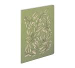 Jardin des Sens, Carnet cousu fil A5 14,8x21 cm, 64 pages, ligné, ass.